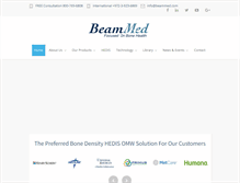 Tablet Screenshot of beammed.com